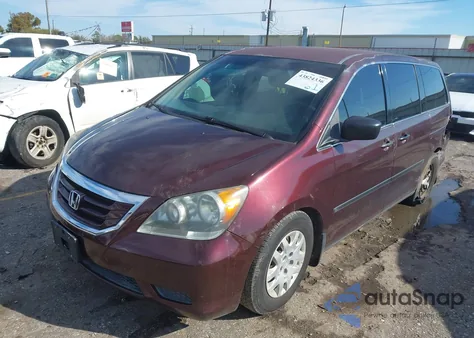 2009 Honda Odyssey Lx from USA, damaged, VIN 5FNRL38289B029539